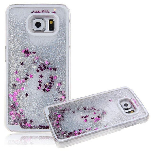 Imagen de Estuche Samsung Galaxy S7 Edge- Glitter Estrellas