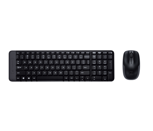 Imagen de Kit Logitech Teclado y Mouse MK220  en Español