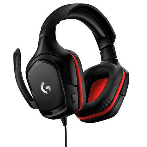 Imagen de Auriculares Logitech G332 Negro/Rojo