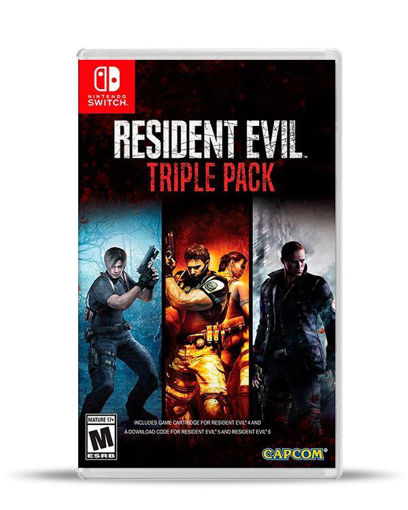 Imagen de Resident Evil Triple Pack Switch Físico, Macrotec