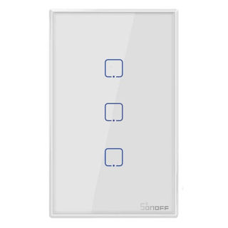 Imagen de Sonoff T0US3C Interruptor de Pared 3 Botones WiFi