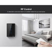 Imagen de Sonoff T3US2C Interruptor Pared 2 Botones Wifi y 433 MHz Negro