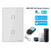 Imagen de Sonoff T2US2C Interruptor Pared 2 Botones Wifi y 433 MHz