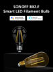 Imagen de Sonoff Lámpara Filamento Retro Vintage Smart WiFi B02-F-ST64