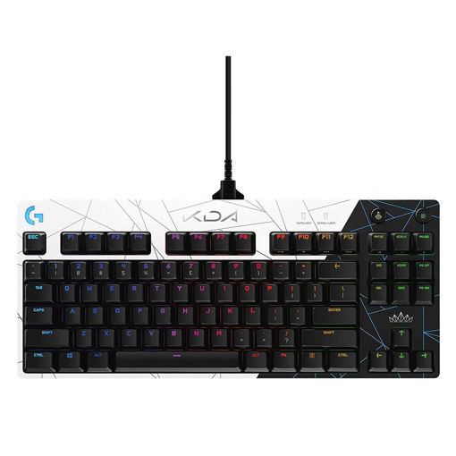 Imagen de Teclado Logitech G Pro K/DA Mecánico Gaming RGB en Inglés