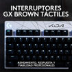 Imagen de Teclado Logitech G Pro K/DA Mecánico Gaming RGB en Inglés