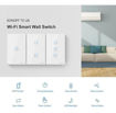 Imagen de Sonoff T2US2C Interruptor Pared 2 Botones Wifi y 433 MHz