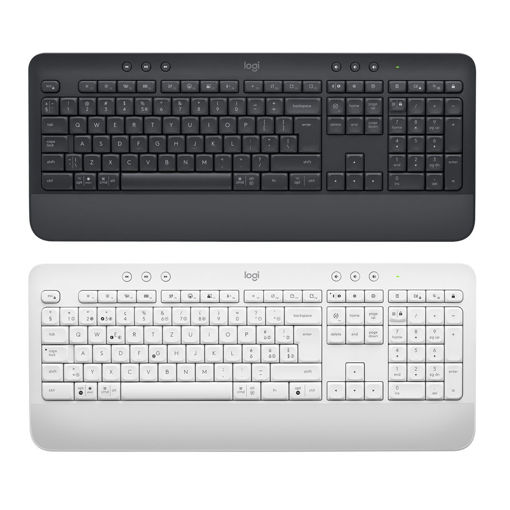 Imagen de Teclado Inalámbrico + Bluetooth Logitech Signature K650 en Español