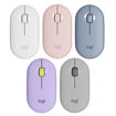 Imagen de Mouse Inalambrico y Bluetooth Logitech Pebble M350