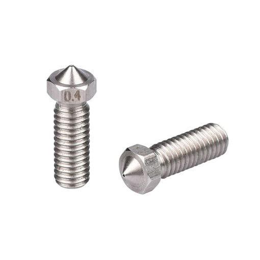 Imagen de Boquilla Nozzle 0.4/0.8mm Volcano Acero Inoxidable BTT