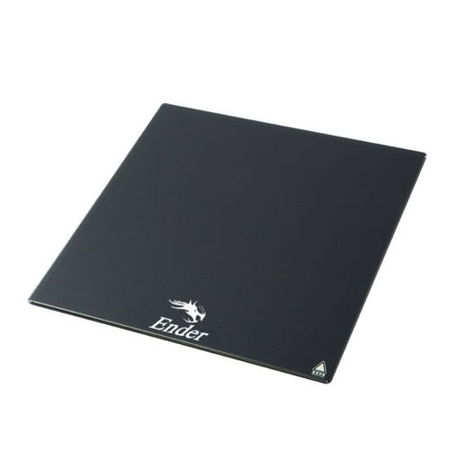 Imagen de Cama Creality Vidrio Carborundum 320x310x4mm