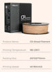Imagen de Filamento PLA Wood Madera Creality CR 1kg 1.75m