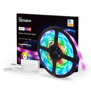 Imagen de Sonoff L3 Pro Cinta LED RGBIC 5m Inteligente WiFi y BT