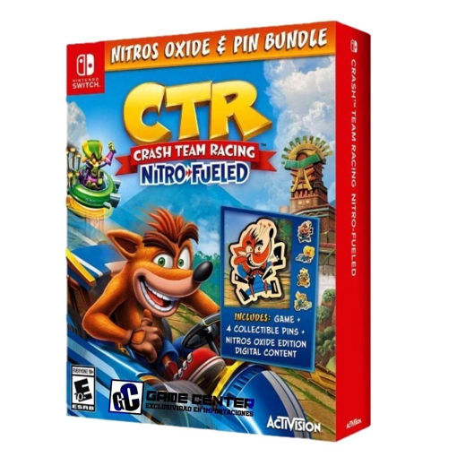 Imagen de Crash Team Racing Nitro Fueled Oxide & Pin Bundle (Nuevo) Switch