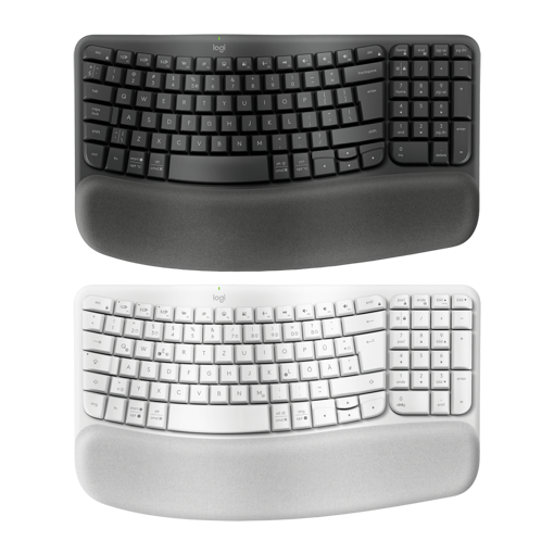 Imagen de Teclado Inalámbrico y Bluetooth Logitech Wave Keys en Español