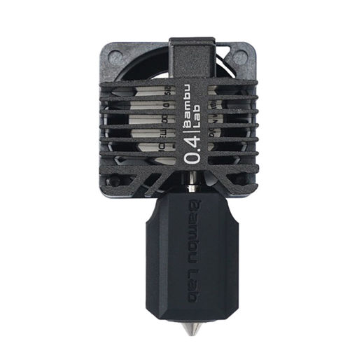 Imagen de Hotend Compl. con Boquilla Acero Endurecido 0.4mm Bambu X1