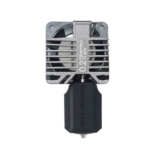 Imagen de Hotend Compl. con Boquilla Acero Inoxidable 0.2mm Bambu X1
