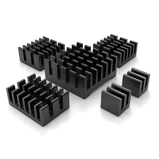 Imagen de Set de 6 Disipadores para Raspberry Pi 5