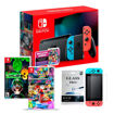 Imagen de Nintendo Switch Neon Luigi's Mansion 3 + Vidrio