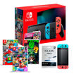 Imagen de Nintendo Switch Neon  Mario + Luigi's + Vidrio