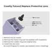Imagen de Lente protectora para Creality Falcon2 (5 Un.)