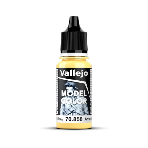Imagen de Vallejo Pintura Model Color Amarillo Hielo 18 ml.