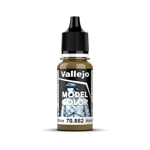 Imagen de Vallejo Pintura Model Color Amarillo Piedra 18 ml.