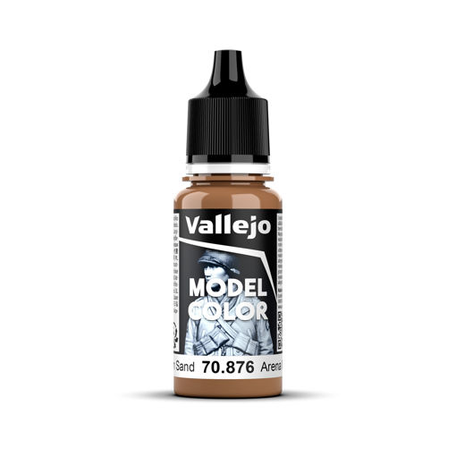 Imagen de Vallejo Pintura Model Color Arena Marrón 18 ml.