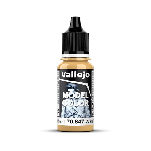 Imagen de Vallejo Pintura Model Color Arena Oscura 18 ml.