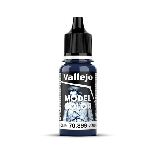 Imagen de Vallejo Pintura Model Color Azul de Prusia Oscuro 18 ml.