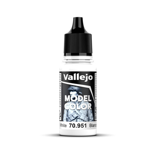 Imagen de Vallejo Pintura Model Color Blanco 18 ml.