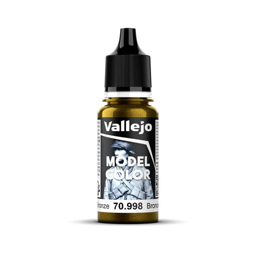 Imagen de Vallejo Pintura Model Color Bronce 18 ml.