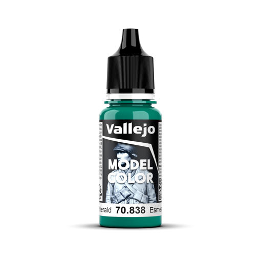 Imagen de Vallejo Pintura Model Color Esmeralda 18 ml.