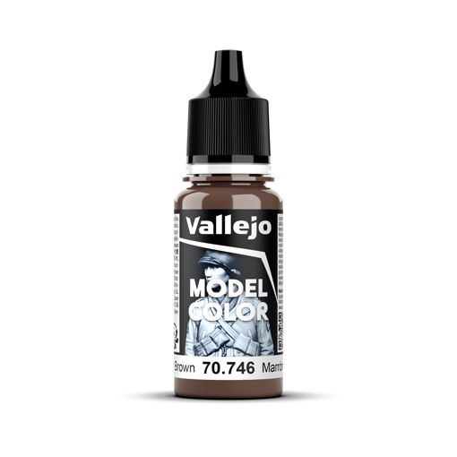 Imagen de Vallejo Pintura Model Color Marrón Castaño 18 ml.