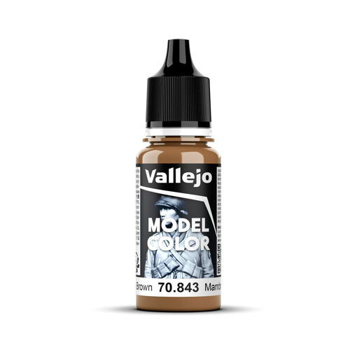 Imagen de Vallejo Pintura Model Color Marrón Corcho 18 ml.