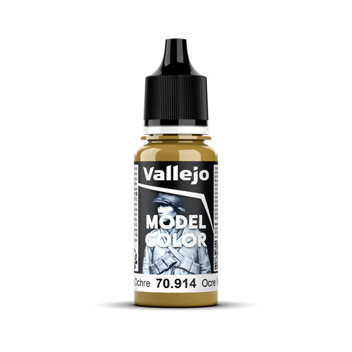 Imagen de Vallejo Pintura Model Color Ocre Verde 18 ml.