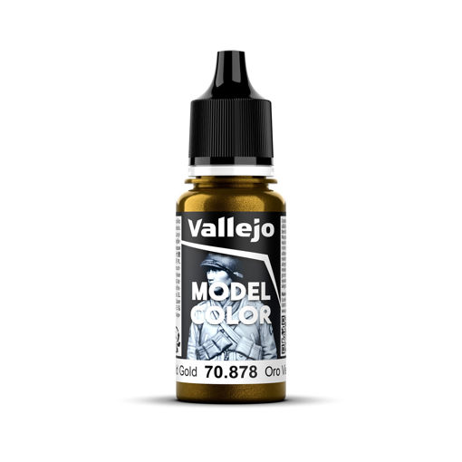 Imagen de Vallejo Pintura Model Color Oro Viejo 18 ml.