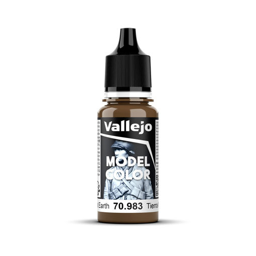 Imagen de Vallejo Pintura Model Color Tierra Mate 18 ml.