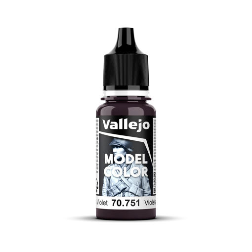 Imagen de Vallejo Pintura Model Color Violeta Negro 18 ml.