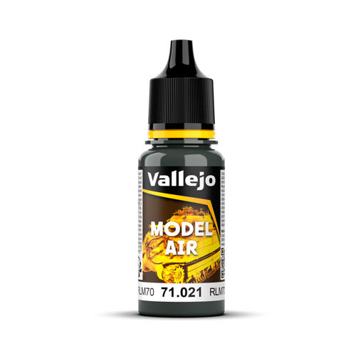 Imagen de Vallejo Pintura Model Air RLM70 Schwarzgrün 17 ml.