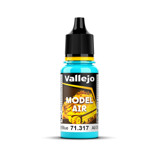 Imagen de Vallejo Pintura Model Air AII SV Gol Azul Claro 17 ml.