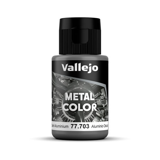 Imagen de Vallejo Pintura Metal Color Aluminio Oscuro 32 ml