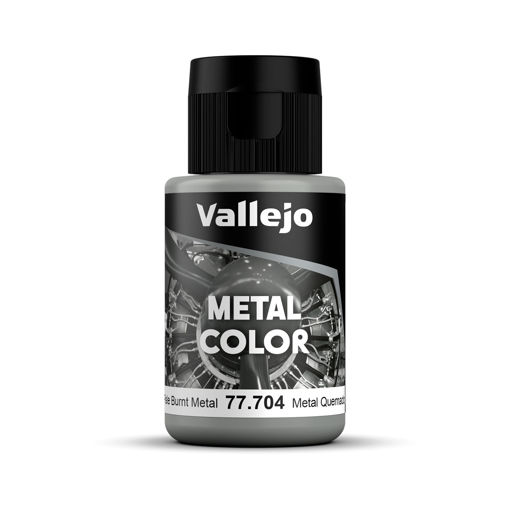 Imagen de Vallejo Pintura Metal Color Metal Quemado 32 ml