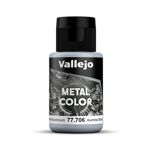 Imagen de Vallejo Pintura Metal Color Aluminio Blanco 32 ml