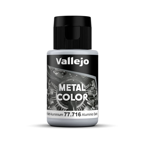 Imagen de Vallejo Pintura Metal Color Aluminio Satinado 32 ml