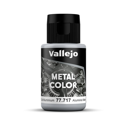 Imagen de Vallejo Pintura Metal Color Aluminio Mate 32 ml