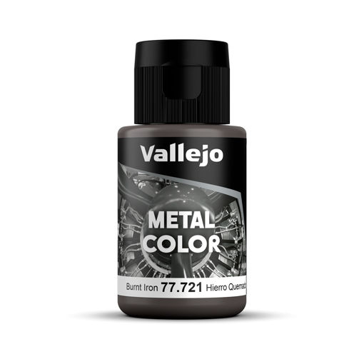 Imagen de Vallejo Pintura Metal Color Hierro Quemado 32 ml