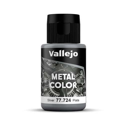 Imagen de Vallejo Pintura Metal Color Plata 32 ml