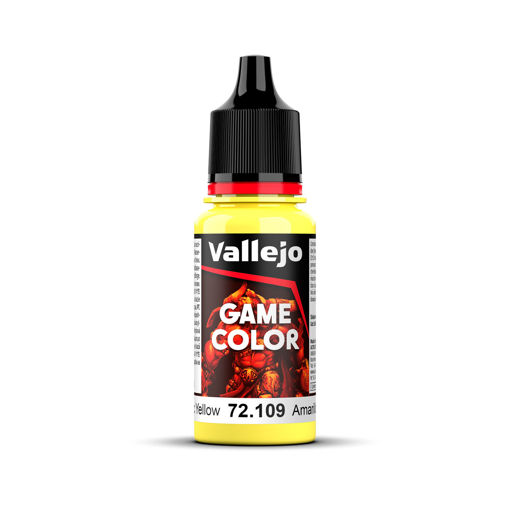 Imagen de Vallejo Pintura Game Color Amarillo Tóxico 18 ml