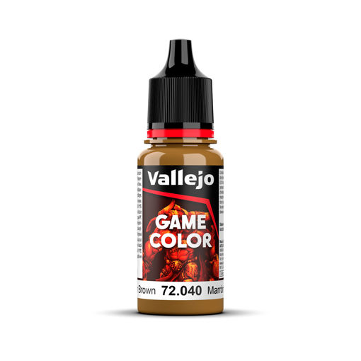 Imagen de Vallejo Pintura Game Color Marrón Cuero 18 ml